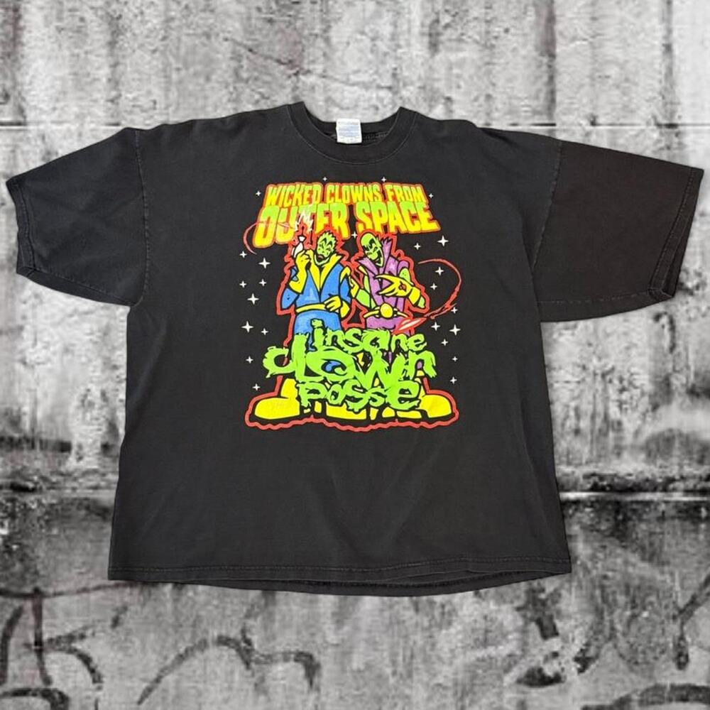 Insane Clown Posse Wicked Clowns From Outer Space Vintage Tour T-Shirt XXXL